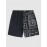 Japanese and Paisley Pattern Drawstring Beach Shorts